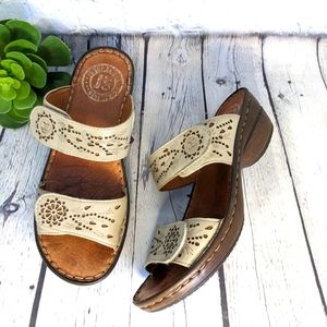 JOSEF SEIBEL Leather Sandals 38